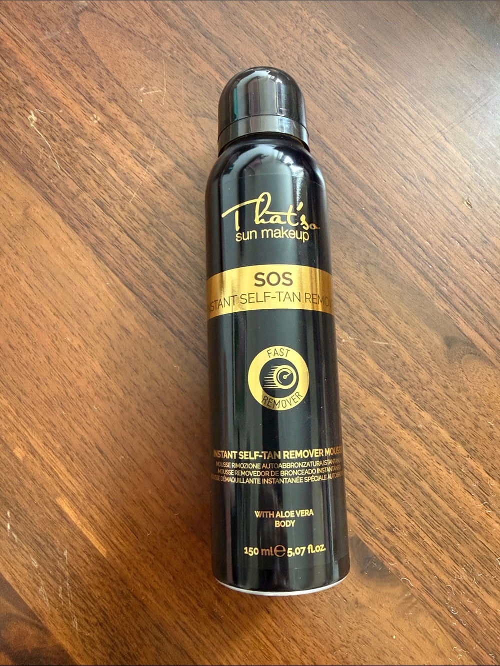 That’so - Sun Makeup SOS Instant Self-Tan Remover Mousse - 150ml - new